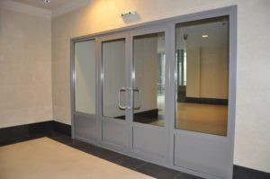 Огнестойкий витраж в проем / серия FRM7327