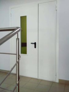 Противопожарная дверь 2100×1200 / серия FRM55247